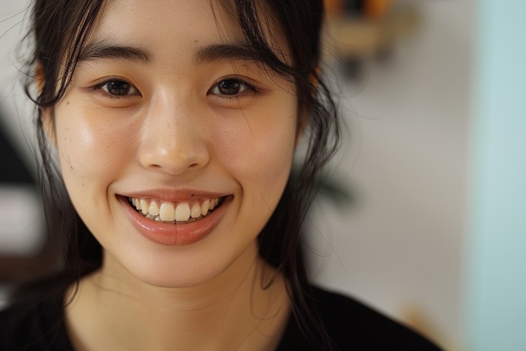 우수한 심미성: 자연스러운 미소와 얼굴 윤곽 회복 우수한 심미성: 자연스러운 미소와 얼굴 윤곽 회복