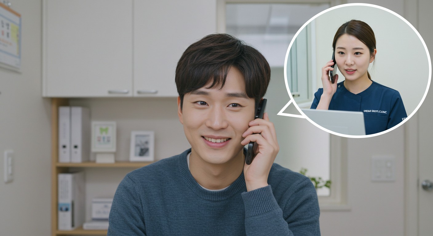이상 증상이 느껴진다면 즉시 연락주세요! 울산 드림연합치과 임플란트 후 전화 상담