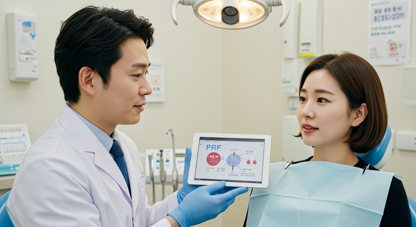 임플란트드림연합치과 (4) 울산 드림연합치과에서 PRF 임플란트 상담받는 환자