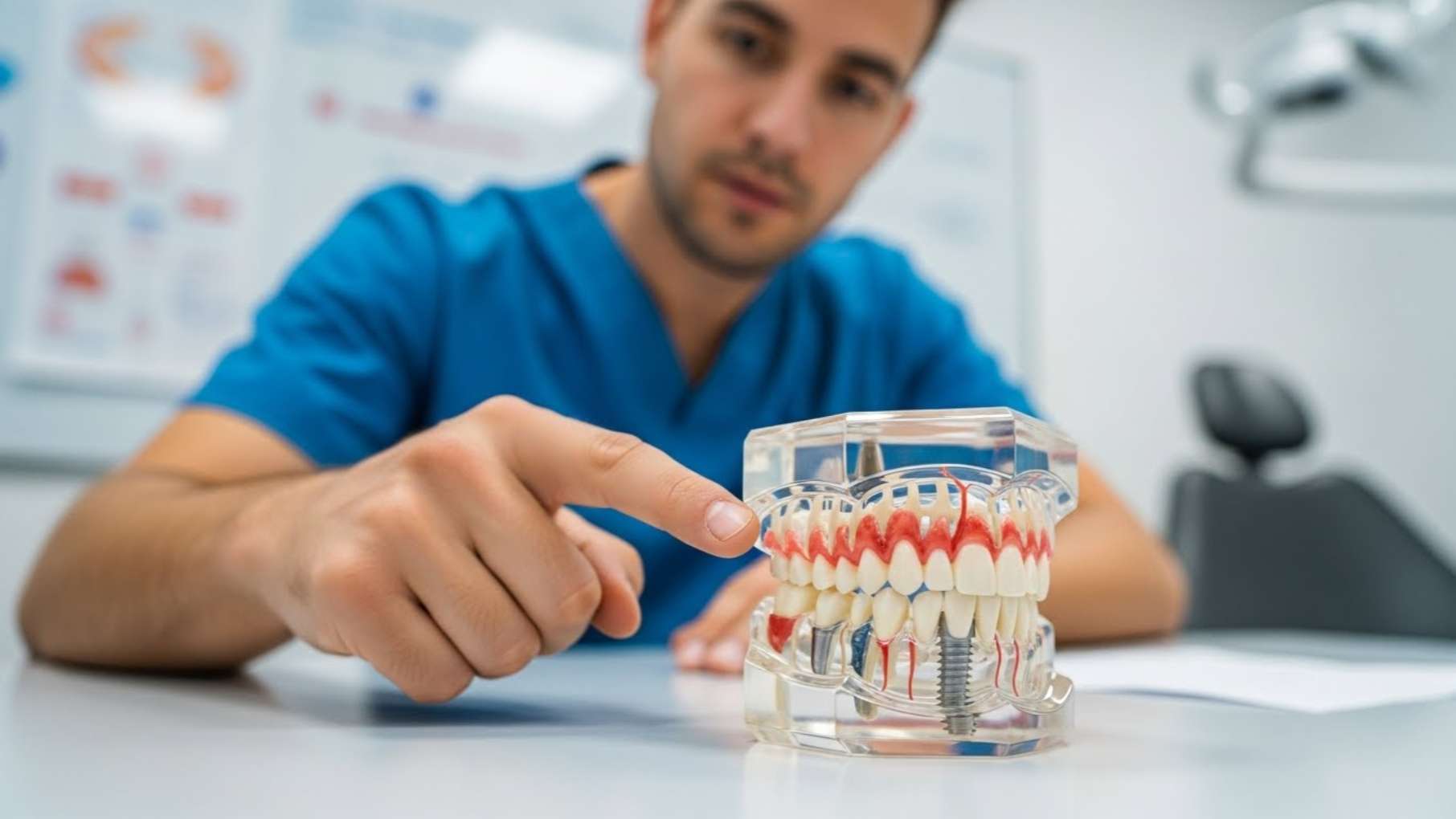 고름주머니11 임플란트 주변 잇몸 염증(임플란트 주위염)으로 인한 고름 주머니 설명