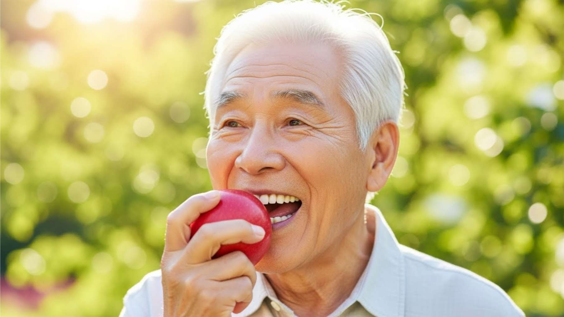 임플란트와 틀니7 울산 치과 치료 후 환하게 웃으시는 부모님의 행복한 노년