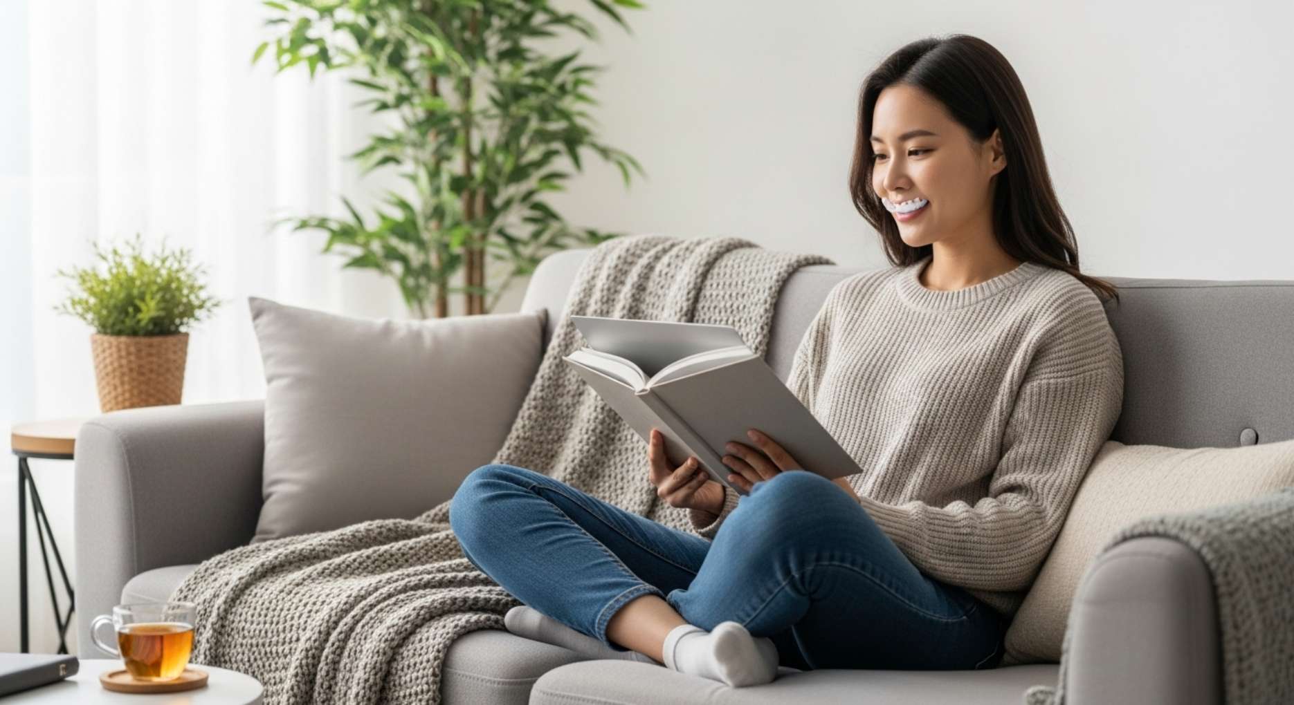 치과미백vs자가미백5 치과에서 본을 떠 제작한 환자 맞춤형 자가 미백 틀(Tray)과 약제