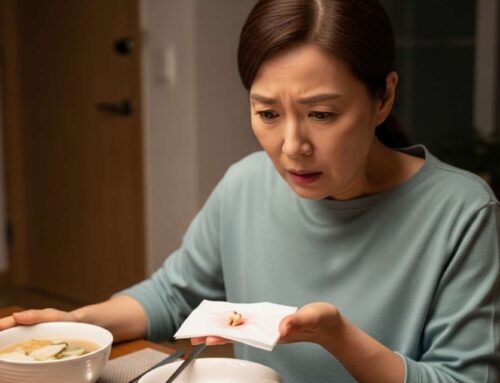 [울산 치과] “떡 먹다 이가 쑥 빠졌어요” 멀쩡한 생니 빼게 만드는 ‘풍치’의 공포 (치주염 증상/치료)