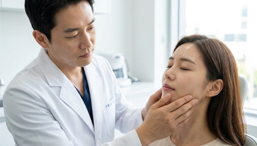 울산 보톡스 정확한 진단이 치료의 시작입니다. 턱 근육을 정밀하게 진단하는 치과의사