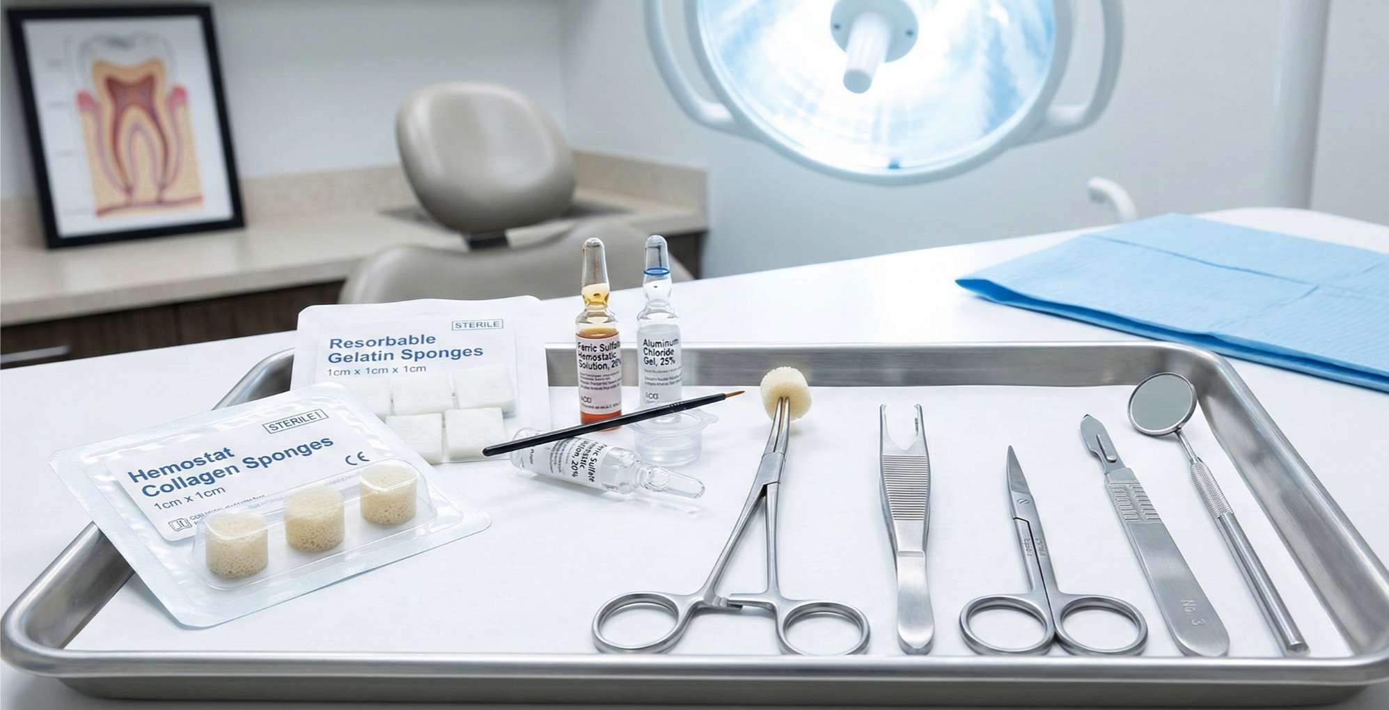 고혈압 임플란트10 고위험군 환자의 빠른 응고와 지혈을 돕는 치과 전용 특수 지혈 제재들