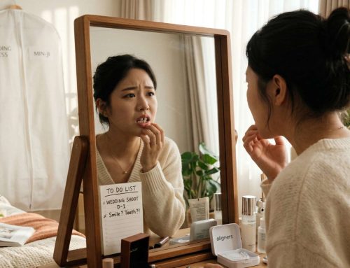 [울산 치과] 웨딩 촬영 임박했는데 벌어진 앞니 어쩌죠? 하루 만에 끝나는 ‘틈새 레진’